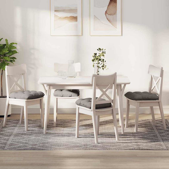 vidaXL Kissen Für Das Sofa Braun 40x40cm
