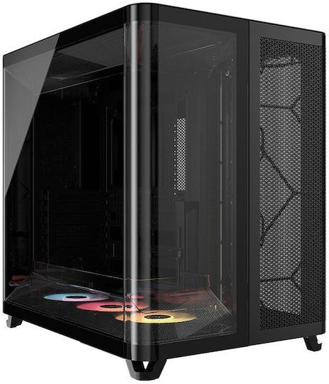 Corsair AIR 5400 RS-R ARGB Gaming Midi Tower Κουτί Υπολογιστή με Πλαϊνό Παράθυρο Μαύρο