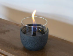 Tenderflame Τζάκι Βιοαιθανόλης Επιτραπέζιο Εσωτερικού Χώρου Μωβ