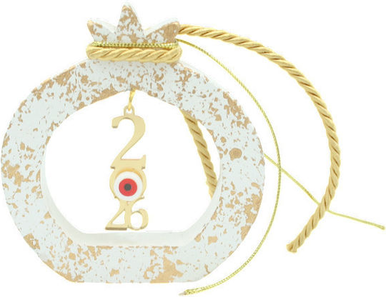 Makwedding de birou Amulet Rodie Alb Ceramic 2026 1buc