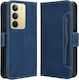 Buchen Sie Synthetisches Leder / Kunststoff Blau (Realme 14X, Realme C75)