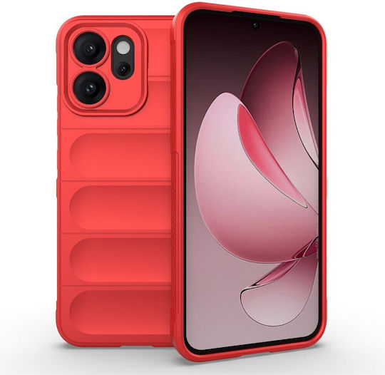 Magic Shield Задна корица Силикон Червен (Oppo Reno14F)