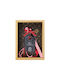 Synchronia Handmade Hanging Lucky Charm Home Beige made of Wood 1pcs