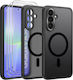 Erbord Back Cover Plastic / Silicon 0.3mm Negru (Galaxy A36)