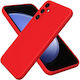Back Cover Σιλικόνης Κόκκινο (Galaxy A16)