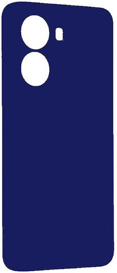 Umschlag Rückseite Silikon Marineblau (Poco X7 Pro)