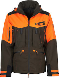 Univers Μπουφάν Softshell Verde/Arancio