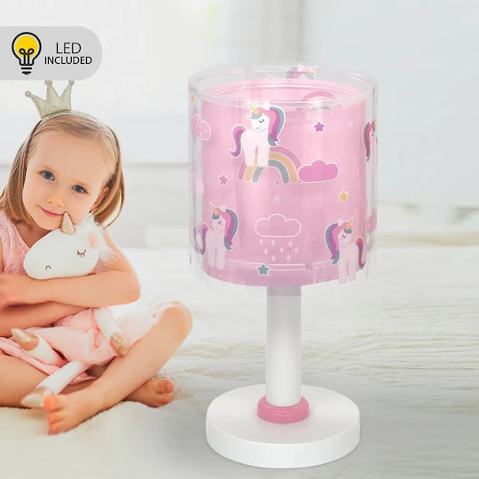 Ango Kids Decorative Lamp Unicorns bedside Pink