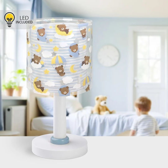 Ango LED Детско Декоративно Осветление Baby Teddy Син 30x15см