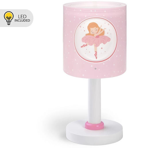 Ango Led Παιδικό Φωτιστικό Γραφείου Dance Ροζ 30x15x30εκ. Pink Dress