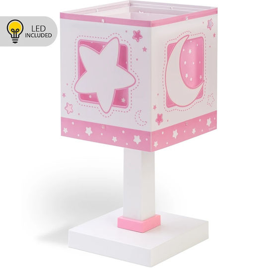 Ango Led Παιδικό Διακοσμητικό Φωτιστικό Ροζ 29x13.5cm
