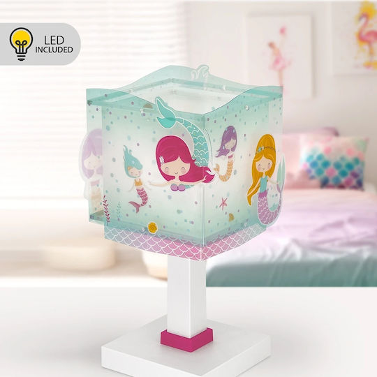 Ango Led Kids Decorative Lamp Mermaids Multicolour 29x13.5cm