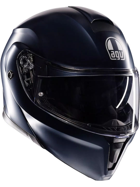 AGV Streetmodular Mat Profondo Blue Κράνος Μηχα...
