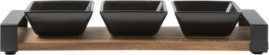 Gusto Casa Ορντεβιέρα 3 Θέσεων με Βάση Μαύρη Π31xΜ10cm Gusto Casa Ορντεβιέρα 3 Θέσεων με Βάση Μαύρη Π31xΜ10cm