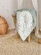 Velvet White Κουβέρτα Eucalyptus Βαμβακερή Πολύχρωμο