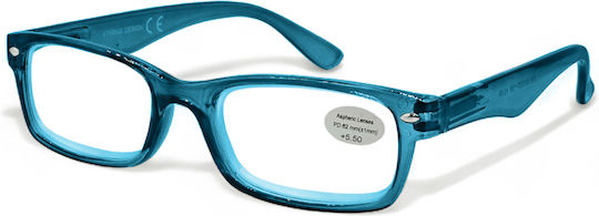 Optosquad Reading Glasses +4.50 in Blue color 058-2