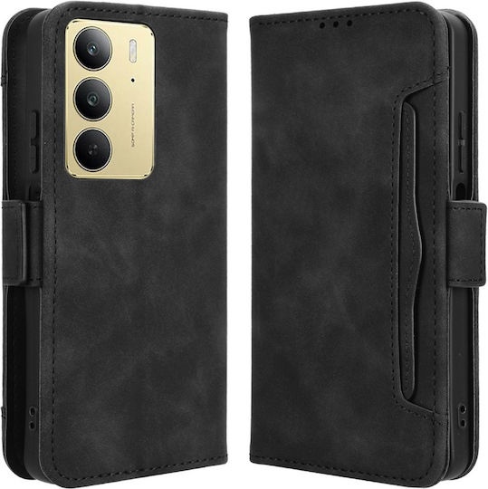 Book Synthetic Leather / Plastic Black (Realme 14X, Realme C75)