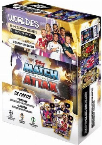 Topps Ucc Champions League 2025/26 Match Attax Tin