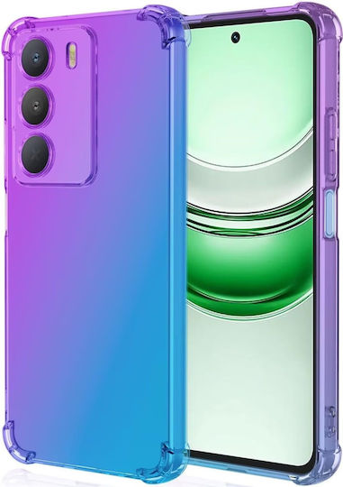 Θήκη Gradient Dropproof Realme 14x Realme C75 Μωβ Μπλε