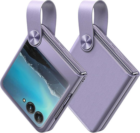 Θήκη Wristband Kickstand Motorola Razr 50 Ultra Μωβ