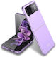 Handyhülle Gkk Pc Case Samsung Galaxy Z Flip3 5G Lila