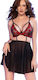Chilirose CR 4869 Black Chemise