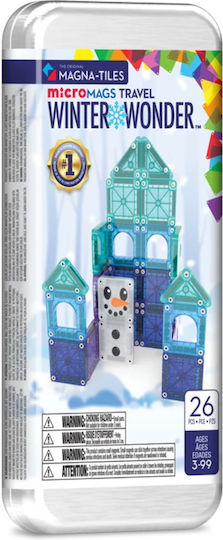 Magna-Tiles Μαγνητικό Παιχνίδι Κατασκευών Travel για Παιδιά 3+ Ετών