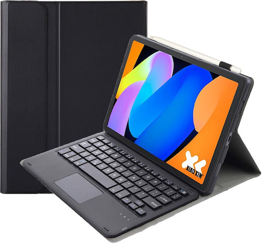 Klappdeckel Robust mit Tastatur im Englisch US Schware (Lenovo Idea Tab 11")