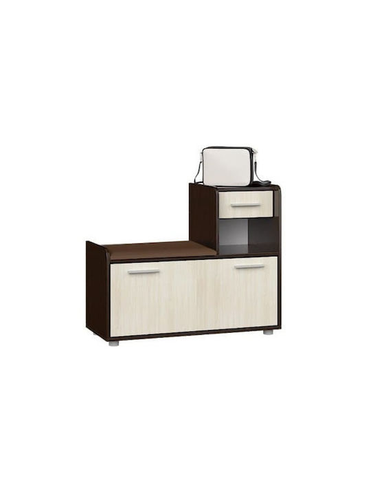Tandem Mobilier de Intrare cu Dulap pentru Pantofi & Bancă 90x38x70cm