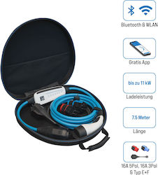 Nrgkick 16A Set Optimal Ladegerät für Elektroautos 11kW mit Integriertem Kabel 7.5m Typ 2 Nrgkick 16A Set Optimal Ladegerät für Elektroautos 11kW mit Integriertem Kabel 7.5m Typ 2