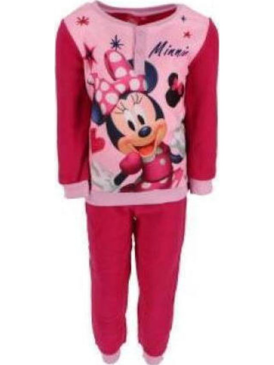 Disney Kids' Pajamas Fuchsia Minnie Minnie