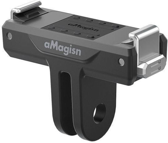 Amagisn Tn10 Bidirectional Magnetic Quick Release Base Dji Nano Osmo 360 Action 5 Pro 4 3 Black