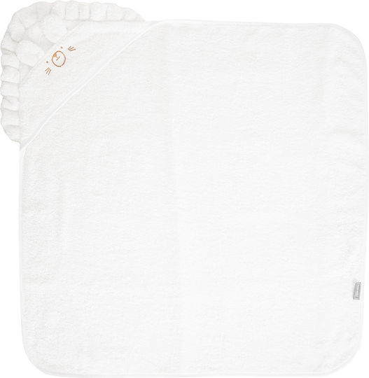 Lorelli Baby-Badetuch mit Kapuze 90x90cm