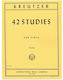 Kreutzer 42 Studies Imc 976 Παρτιτούρες Βιόλα