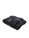 Palatex Handtuch Club 30x50εκ. 21 Black Gewicht 600gr/m²