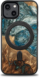 Bewood Back Cover Blue (iPhone 14)