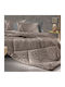 Guy Laroche Duvet Cover Queen 220x240cm Profile Cocoa 530 GSMGsm