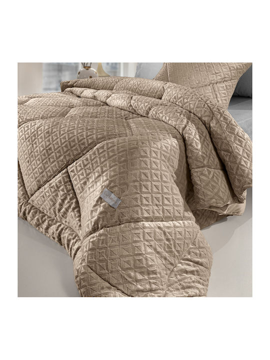Guy Laroche Duvet Cover Queen 220x240cm Profile Camel 530 GSMGsm