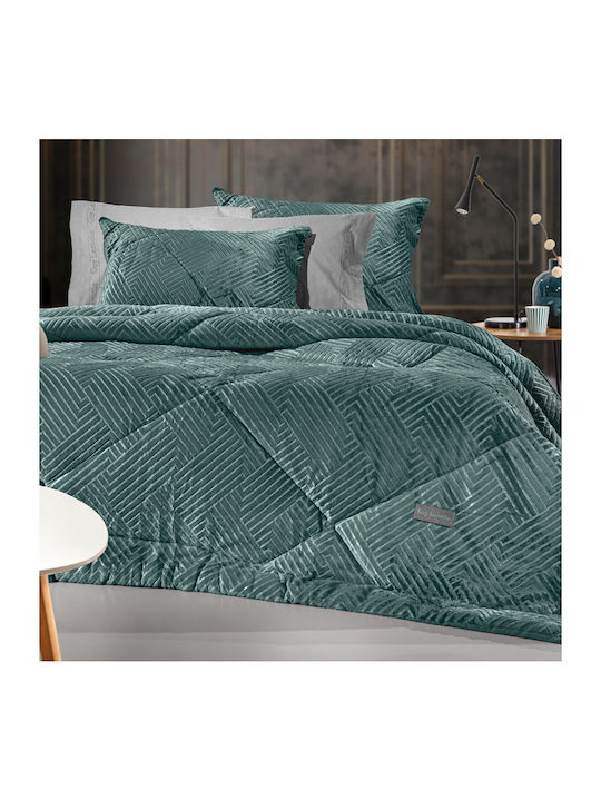 Guy Laroche Duvet Cover Semi-double 180x240cm York Petrol 530 GSMGsm