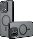 Techsuit Purefrost Umschlag Rückseite Silikon Schwarz (Oneplus 15 - Techsuit)