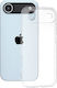 Back Cover Silicone / Tempered Glass Transparent (iPhone Air)