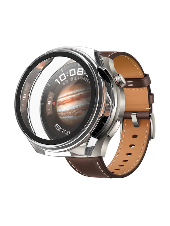 Пластмасов Калъф в Прозрачен цвят за Huawei Watch 4 Pro