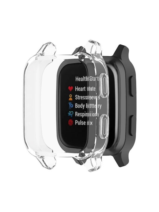 Θήκη Σιλικόνης σε Διάφανο χρώμα για Garmin Venu Sq