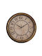 Ankor Silent Antique Wall Clock Plastic Gold Ø40.2cm