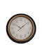 Ankor Silent Wall Clock Plastic Brown Ø63.5cm