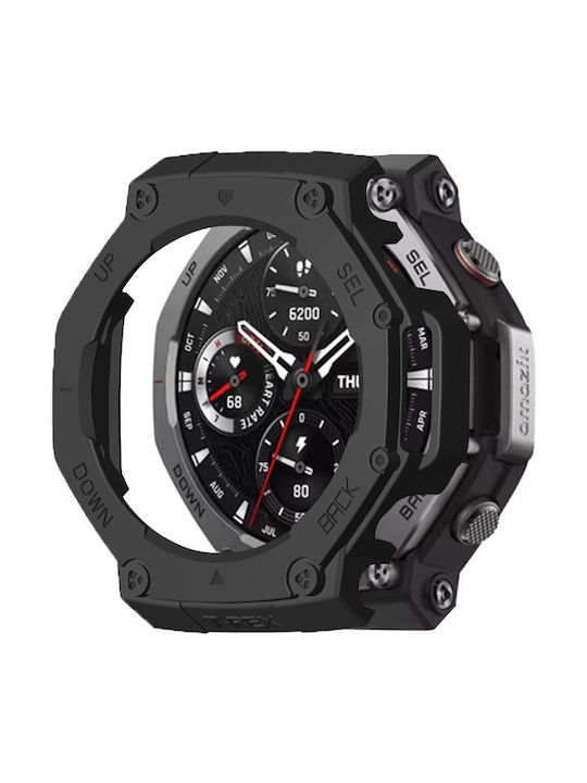Plastic Case in Black color for Amazfit T-Rex 3