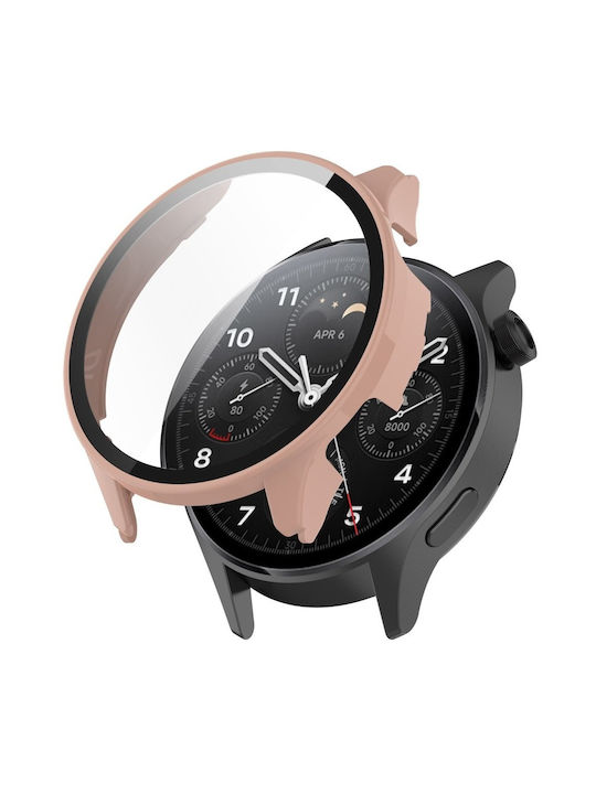 Πλαστική Θήκη σε Ροζ χρώμα για Xiaomi Watch S1 Pro