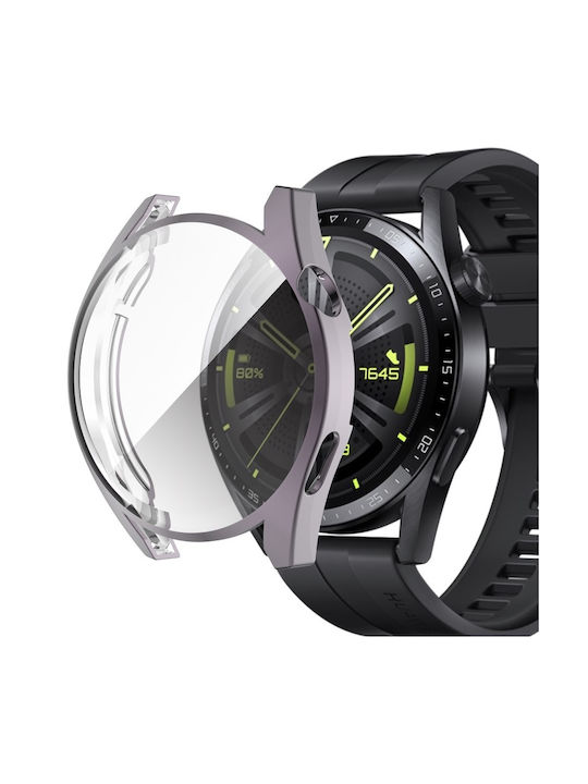 Silikonhülle in Gray Farbe für Huawei Watch GT 3 46mm