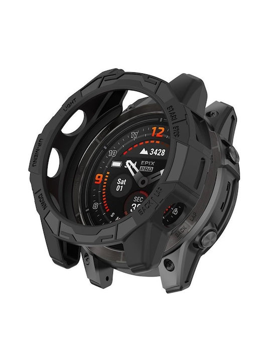 Silikonhülle in Schwarz Farbe für Garmin Epix Pro Gen 2, Fenix 7S Pro, 7S 42mm Silikonhülle in Schwarz Farbe für Garmin Epix Pro Gen 2, Fenix 7S Pro, 7S 42mm