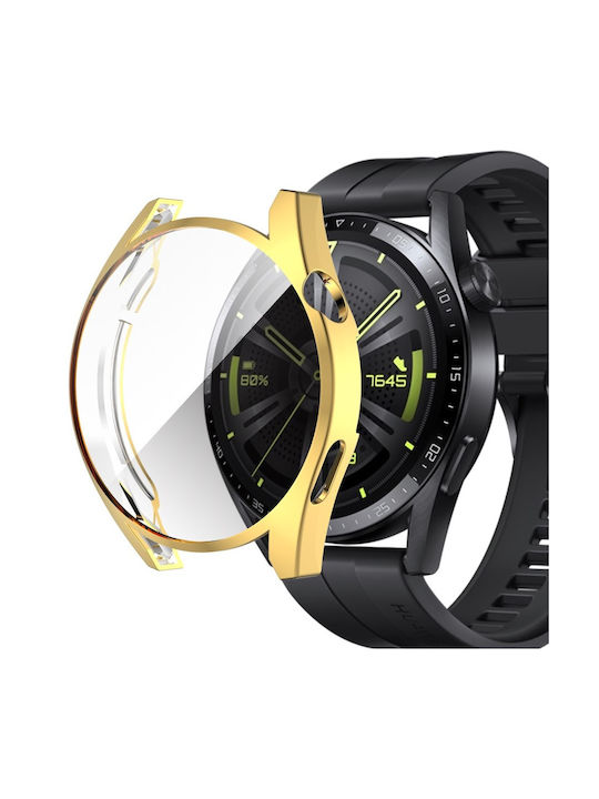 Силиконов Калъф в Златист цвят за Huawei Watch GT 3 46mm